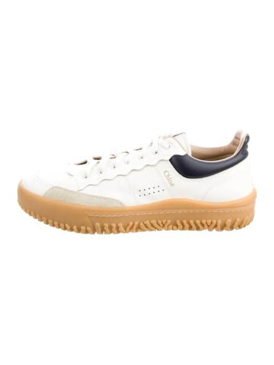 Chloe Shoes - Chloé Franckie Low-Top Sneakers - Women's Size 40